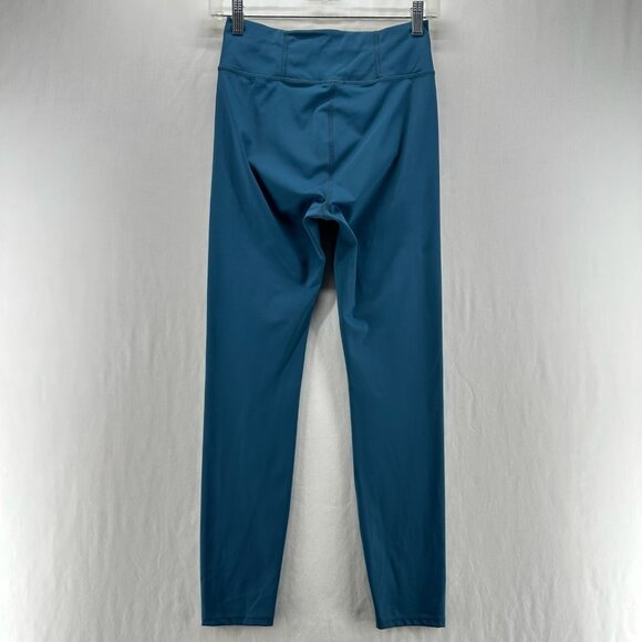 Madewell MWL Form Leggings Womens S High-Rise Compressive Athleisure Blue Teal - Picture 3 of 11